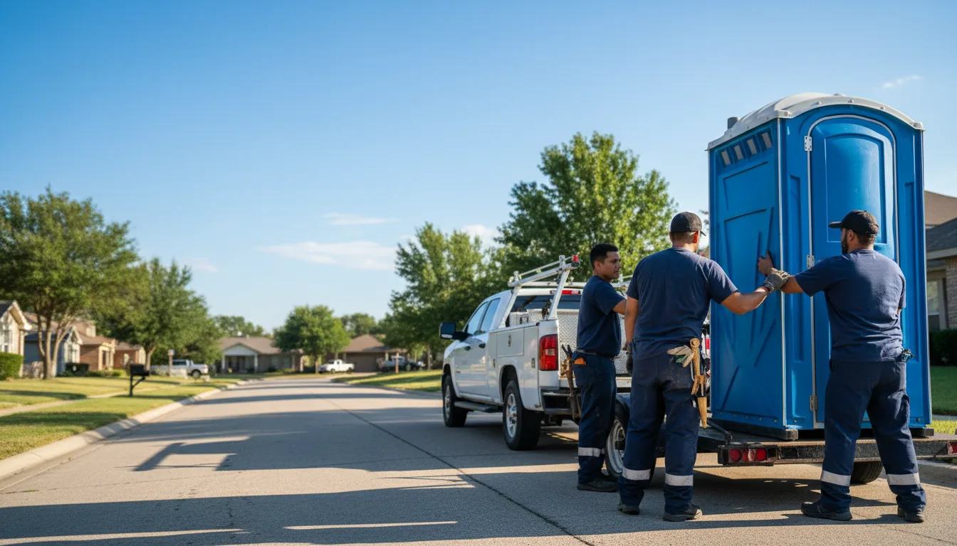 Portable Toilet Rental in Silsbee, TX near me